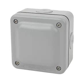 electrical switch box for both sides of wall|screwfix outside electric box.